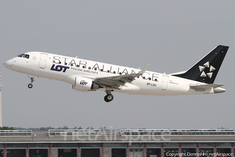 LOT Polish Airlines Embraer ERJ-170STD (ERJ-170-100) (SP-LDC) | Photo 391053