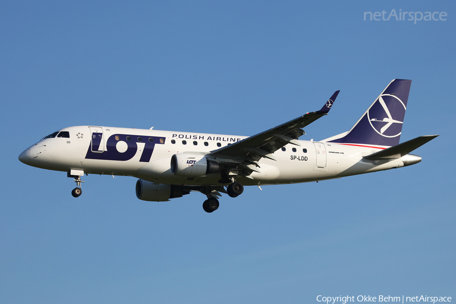 LOT Polish Airlines Embraer ERJ-170STD (ERJ-170-100) (SP-LDD) | Photo 38655