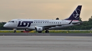 LOT Polish Airlines Embraer ERJ-170LR (ERJ-170-100LR) (SP-LDE) at  Dusseldorf - International, Germany