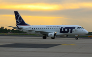 LOT Polish Airlines Embraer ERJ-170LR (ERJ-170-100LR) (SP-LDE) at  Dusseldorf - International, Germany