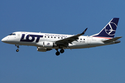 LOT Polish Airlines Embraer ERJ-170LR (ERJ-170-100LR) (SP-LDE) at  Warsaw - Frederic Chopin International, Poland