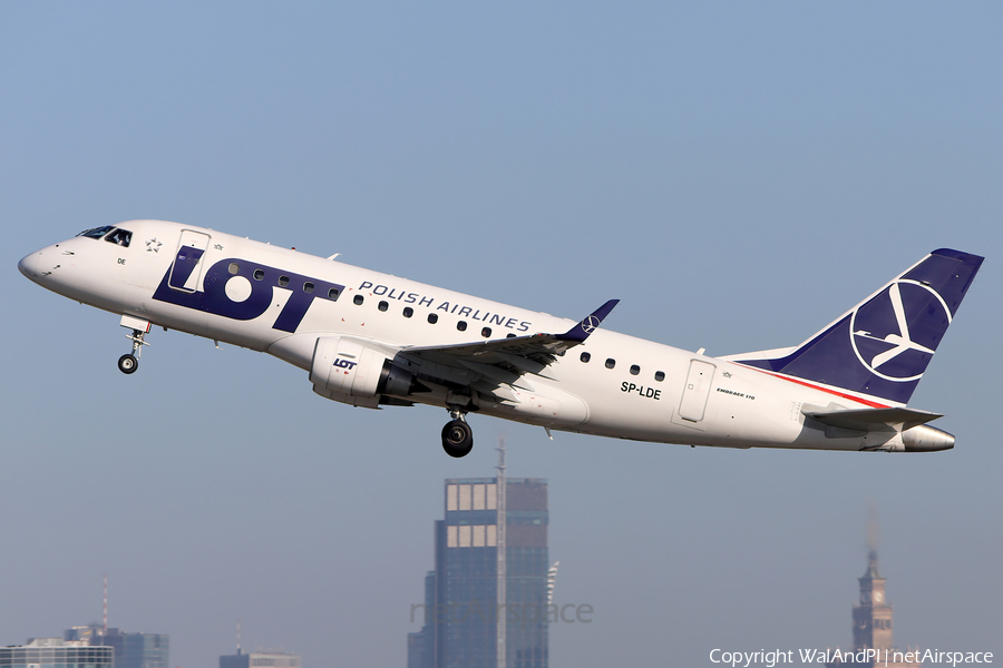 LOT Polish Airlines Embraer ERJ-170LR (ERJ-170-100LR) (SP-LDE) | Photo 535040