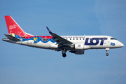 LOT Polish Airlines Embraer ERJ-170LR (ERJ-170-100LR) (SP-LDF) at  Dusseldorf - International, Germany