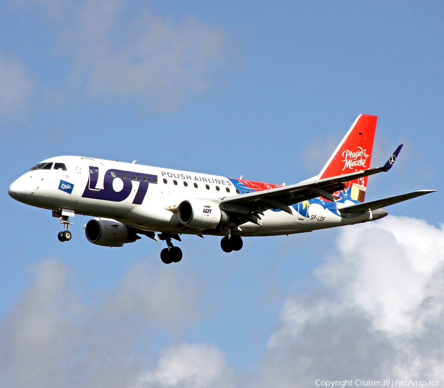 LOT Polish Airlines Embraer ERJ-170LR (ERJ-170-100LR) (SP-LDF) | Photo 211513