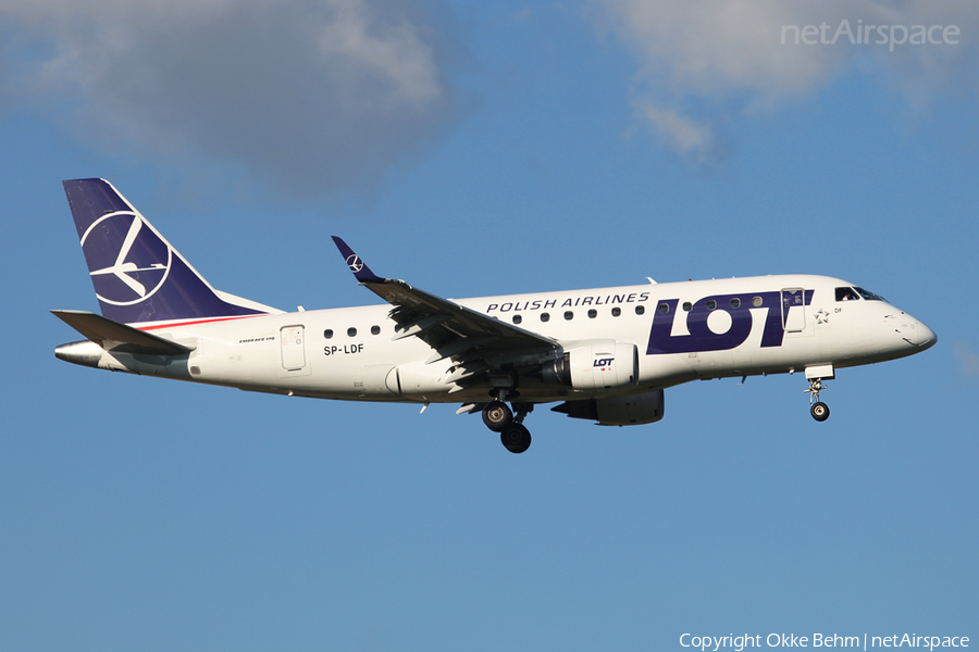 LOT Polish Airlines Embraer ERJ-170LR (ERJ-170-100LR) (SP-LDF) | Photo 38654