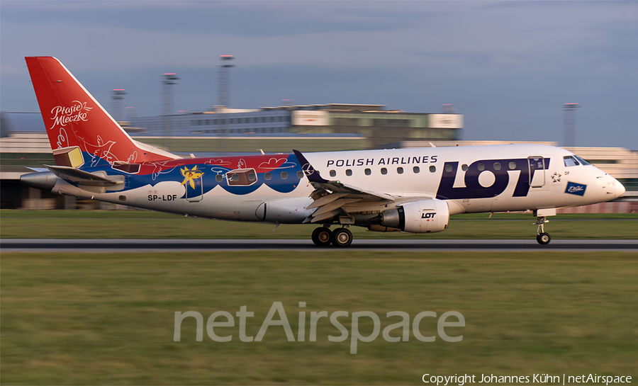 LOT Polish Airlines Embraer ERJ-170LR (ERJ-170-100LR) (SP-LDF) | Photo 185212