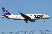 LOT Polish Airlines Embraer ERJ-170LR (ERJ-170-100LR) (SP-LDF) at  Budapest - Ferihegy International, Hungary