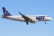 LOT Polish Airlines Embraer ERJ-170LR (ERJ-170-100LR) (SP-LDF) at  Warsaw - Frederic Chopin International, Poland
