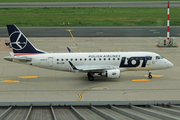 LOT Polish Airlines Embraer ERJ-170LR (ERJ-170-100LR) (SP-LDF) at  Warsaw - Frederic Chopin International, Poland