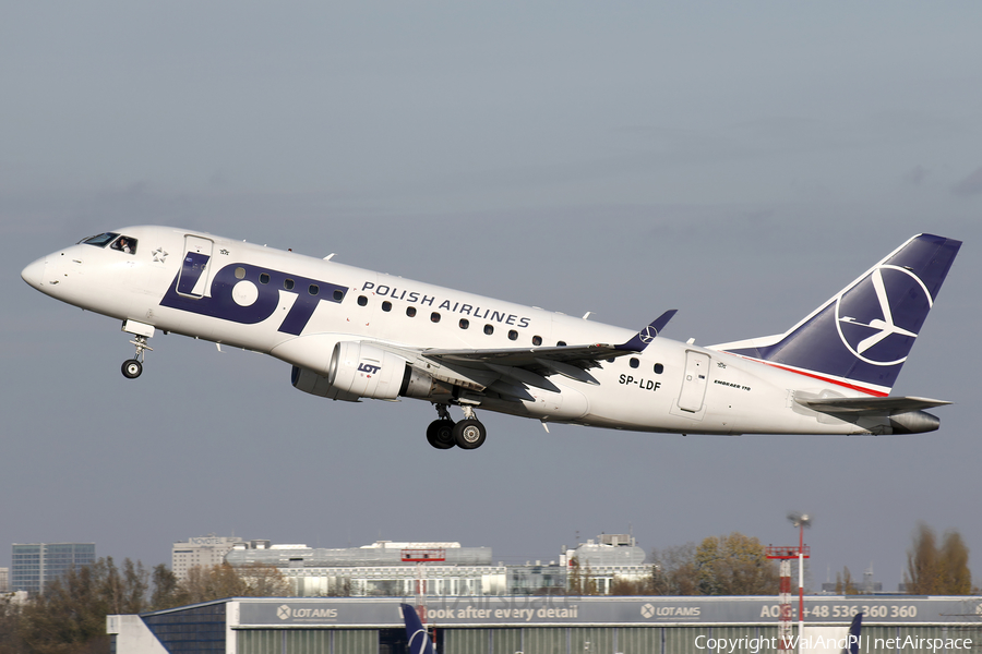 LOT Polish Airlines Embraer ERJ-170LR (ERJ-170-100LR) (SP-LDF) | Photo 536080