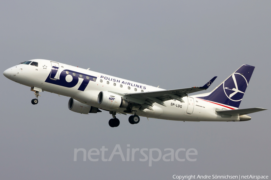 LOT Polish Airlines Embraer ERJ-170LR (ERJ-170-100LR) (SP-LDG) | Photo 44373