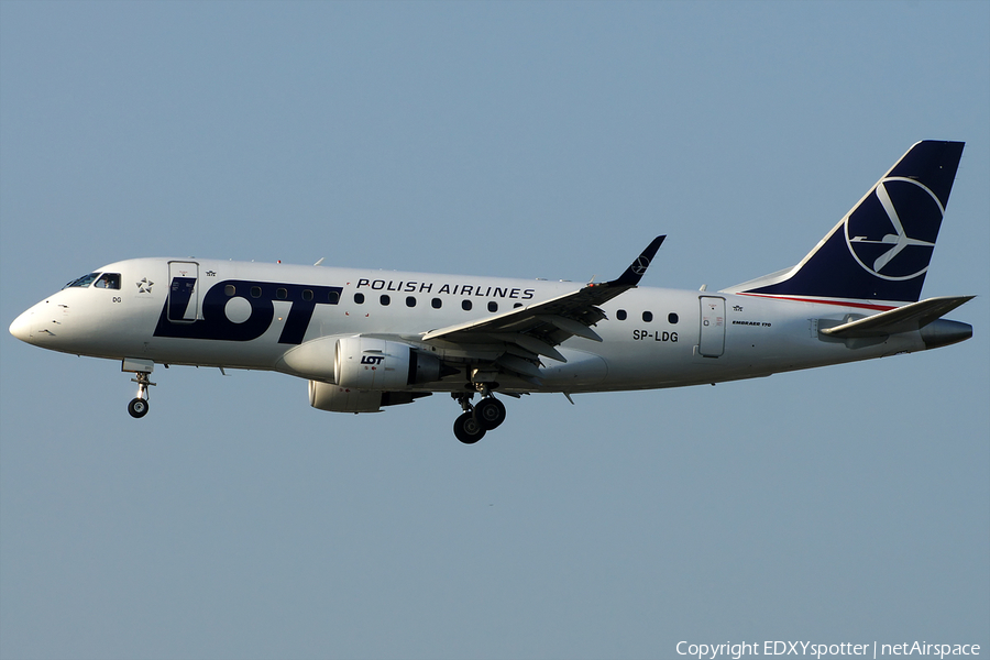 LOT Polish Airlines Embraer ERJ-170LR (ERJ-170-100LR) (SP-LDG) | Photo 276237