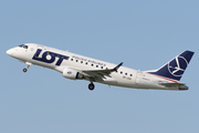 LOT Polish Airlines Embraer ERJ-170LR (ERJ-170-100LR) (SP-LDG) at  Warsaw - Frederic Chopin International, Poland