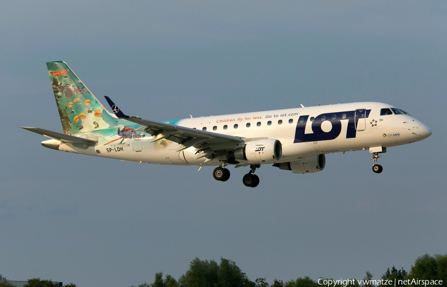 LOT Polish Airlines Embraer ERJ-170LR (ERJ-170-100LR) (SP-LDH) | Photo 137146