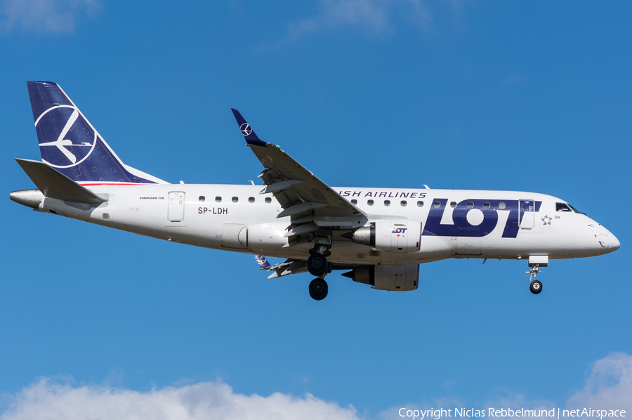 LOT Polish Airlines Embraer ERJ-170LR (ERJ-170-100LR) (SP-LDH) | Photo 228848