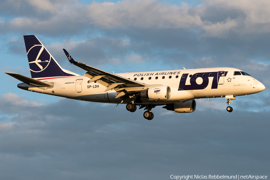 LOT Polish Airlines Embraer ERJ-170LR (ERJ-170-100LR) (SP-LDH) | Photo 346225