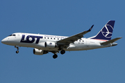 LOT Polish Airlines Embraer ERJ-170LR (ERJ-170-100LR) (SP-LDH) at  Warsaw - Frederic Chopin International, Poland