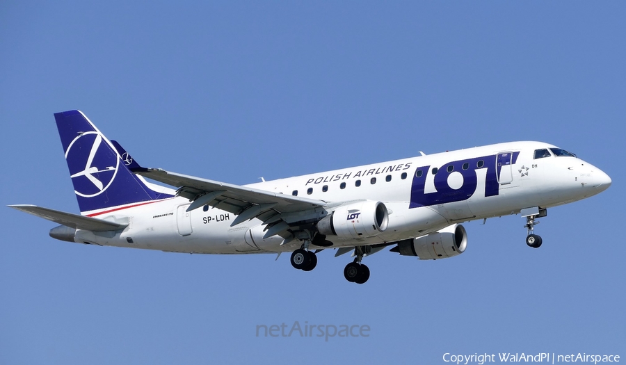 LOT Polish Airlines Embraer ERJ-170LR (ERJ-170-100LR) (SP-LDH) | Photo 444901