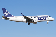 LOT Polish Airlines Embraer ERJ-170LR (ERJ-170-100LR) (SP-LDH) at  Warsaw - Frederic Chopin International, Poland