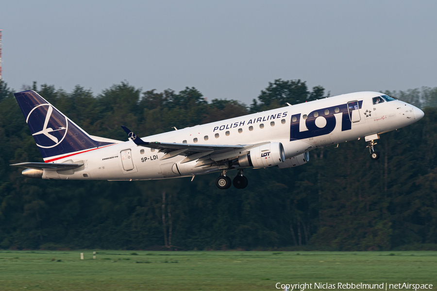 LOT Polish Airlines Embraer ERJ-170LR (ERJ-170-100LR) (SP-LDI) | Photo 345618