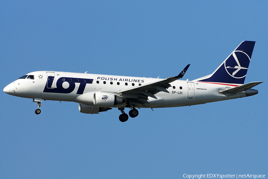 LOT Polish Airlines Embraer ERJ-170LR (ERJ-170-100LR) (SP-LDI) | Photo 276239