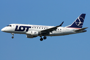 LOT Polish Airlines Embraer ERJ-170LR (ERJ-170-100LR) (SP-LDI) at  Warsaw - Frederic Chopin International, Poland