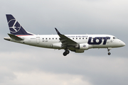 LOT Polish Airlines Embraer ERJ-170LR (ERJ-170-100LR) (SP-LDI) at  Warsaw - Frederic Chopin International, Poland