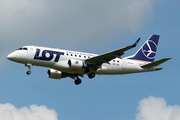 LOT Polish Airlines Embraer ERJ-170LR (ERJ-170-100LR) (SP-LDI) at  Budapest - Ferihegy International, Hungary