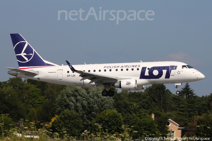 LOT Polish Airlines Embraer ERJ-170LR (ERJ-170-100LR) (SP-LDI) | Photo 466446