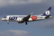 LOT Polish Airlines Embraer ERJ-170LR (ERJ-170-100LR) (SP-LDI) at  Warsaw - Frederic Chopin International, Poland