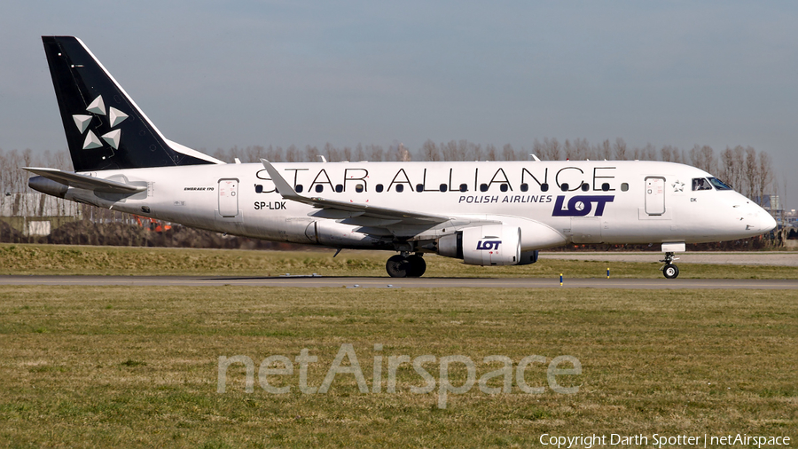 LOT Polish Airlines Embraer ERJ-170LR (ERJ-170-100LR) (SP-LDK) | Photo 359076