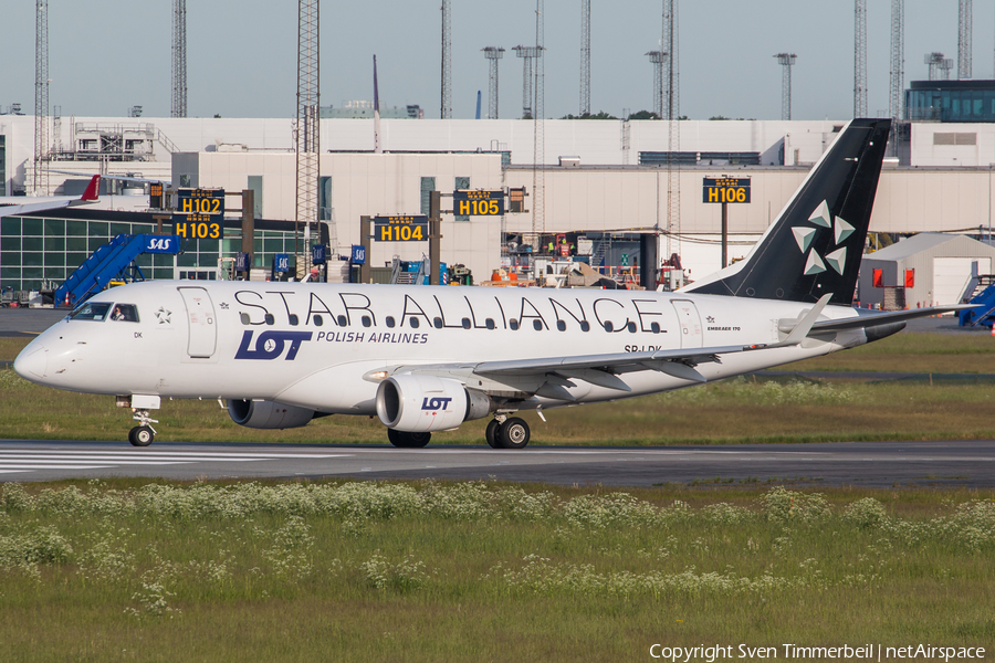 LOT Polish Airlines Embraer ERJ-170LR (ERJ-170-100LR) (SP-LDK) | Photo 245576