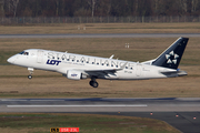 LOT Polish Airlines Embraer ERJ-170LR (ERJ-170-100LR) (SP-LDK) at  Dusseldorf - International, Germany