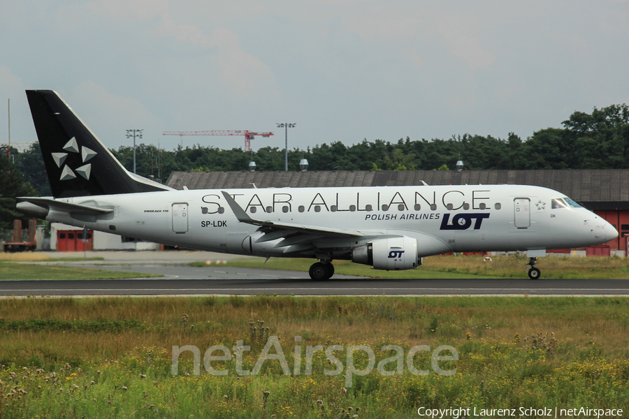 LOT Polish Airlines Embraer ERJ-170LR (ERJ-170-100LR) (SP-LDK) | Photo 63379