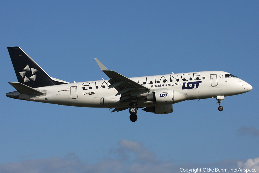 LOT Polish Airlines Embraer ERJ-170LR (ERJ-170-100LR) (SP-LDK) | Photo 36422