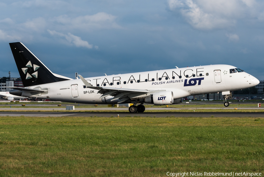 LOT Polish Airlines Embraer ERJ-170LR (ERJ-170-100LR) (SP-LDK) | Photo 343347