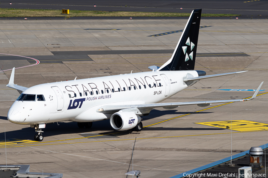 LOT Polish Airlines Embraer ERJ-170LR (ERJ-170-100LR) (SP-LDK) | Photo 517925