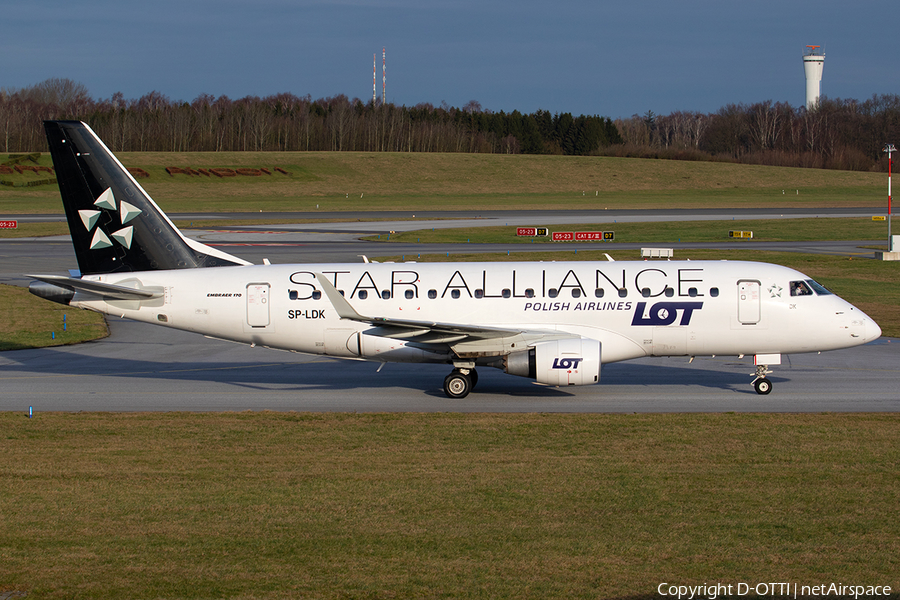 LOT Polish Airlines Embraer ERJ-170LR (ERJ-170-100LR) (SP-LDK) | Photo 367852