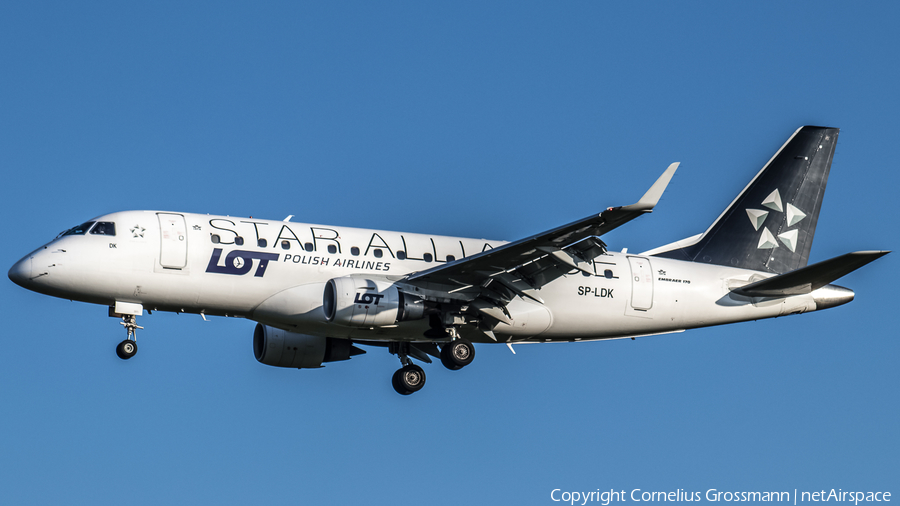 LOT Polish Airlines Embraer ERJ-170LR (ERJ-170-100LR) (SP-LDK) | Photo 383237