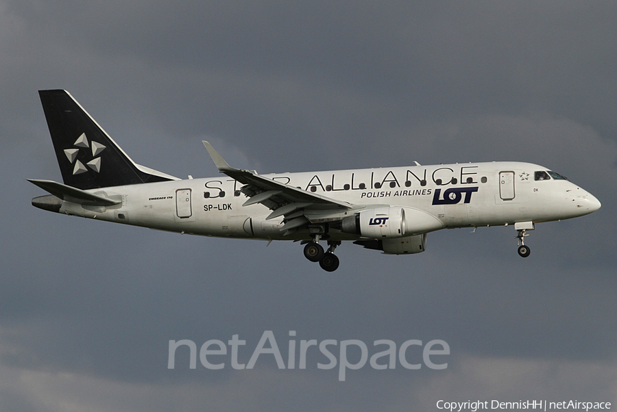 LOT Polish Airlines Embraer ERJ-170LR (ERJ-170-100LR) (SP-LDK) | Photo 409742