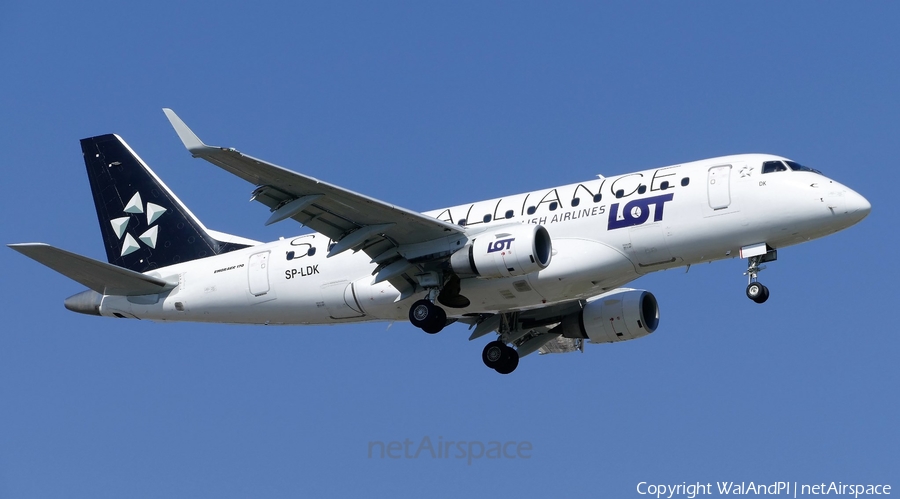 LOT Polish Airlines Embraer ERJ-170LR (ERJ-170-100LR) (SP-LDK) | Photo 444902