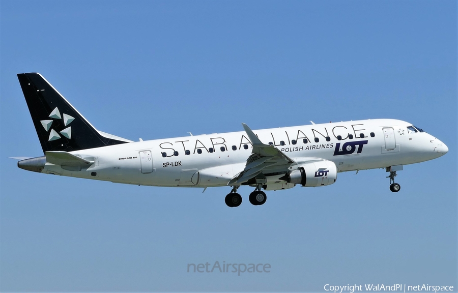 LOT Polish Airlines Embraer ERJ-170LR (ERJ-170-100LR) (SP-LDK) | Photo 449661