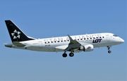 LOT Polish Airlines Embraer ERJ-170LR (ERJ-170-100LR) (SP-LDK) at  Warsaw - Frederic Chopin International, Poland