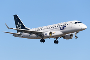 LOT Polish Airlines Embraer ERJ-170LR (ERJ-170-100LR) (SP-LDK) at  Warsaw - Frederic Chopin International, Poland