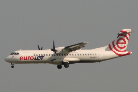 EuroLOT ATR 72-202 (SP-LFE) at  Frankfurt am Main, Germany