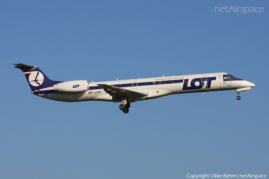 LOT Polish Airlines Embraer ERJ-145MP (SP-LGH) | Photo 38159