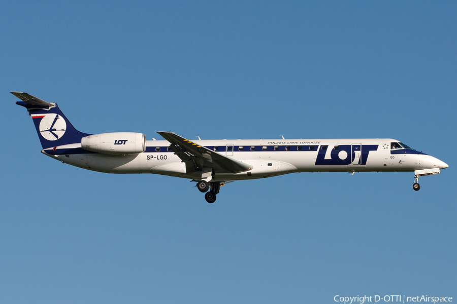 LOT Polish Airlines Embraer ERJ-145MP (SP-LGO) | Photo 389257