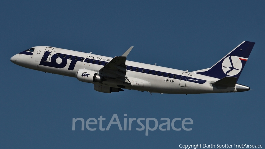 LOT Polish Airlines Embraer ERJ-175LR (ERJ-170-200LR) (SP-LIA) | Photo 222390