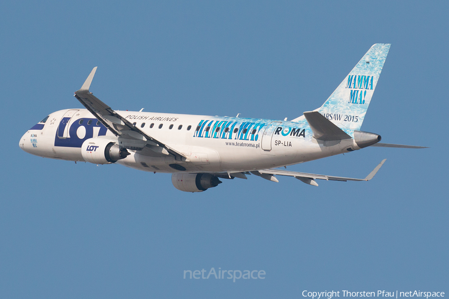 LOT Polish Airlines Embraer ERJ-175LR (ERJ-170-200LR) (SP-LIA) | Photo 73333