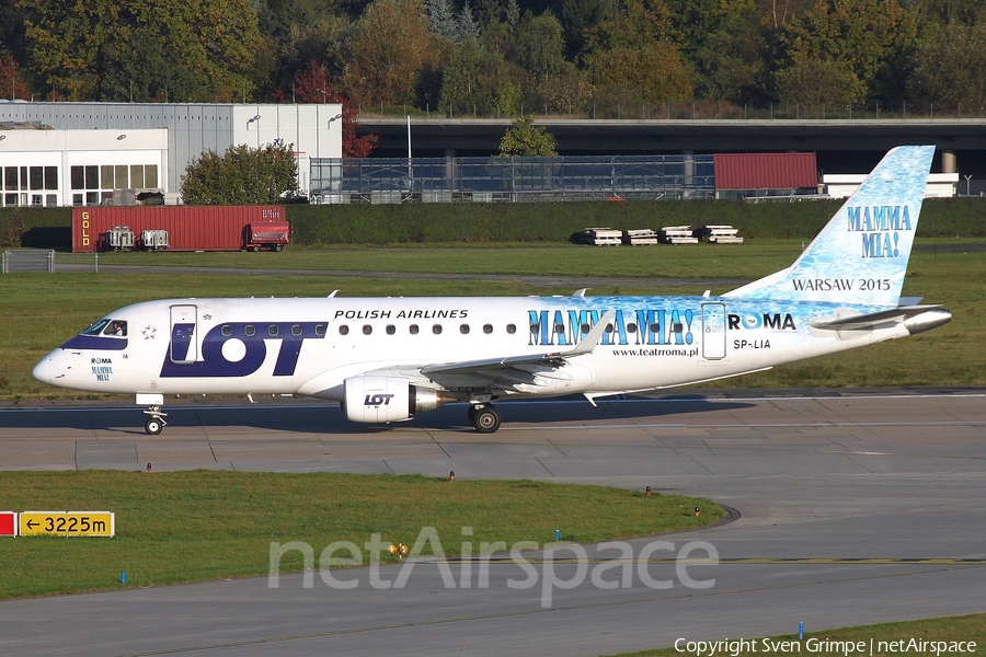 LOT Polish Airlines Embraer ERJ-175LR (ERJ-170-200LR) (SP-LIA) | Photo 63305